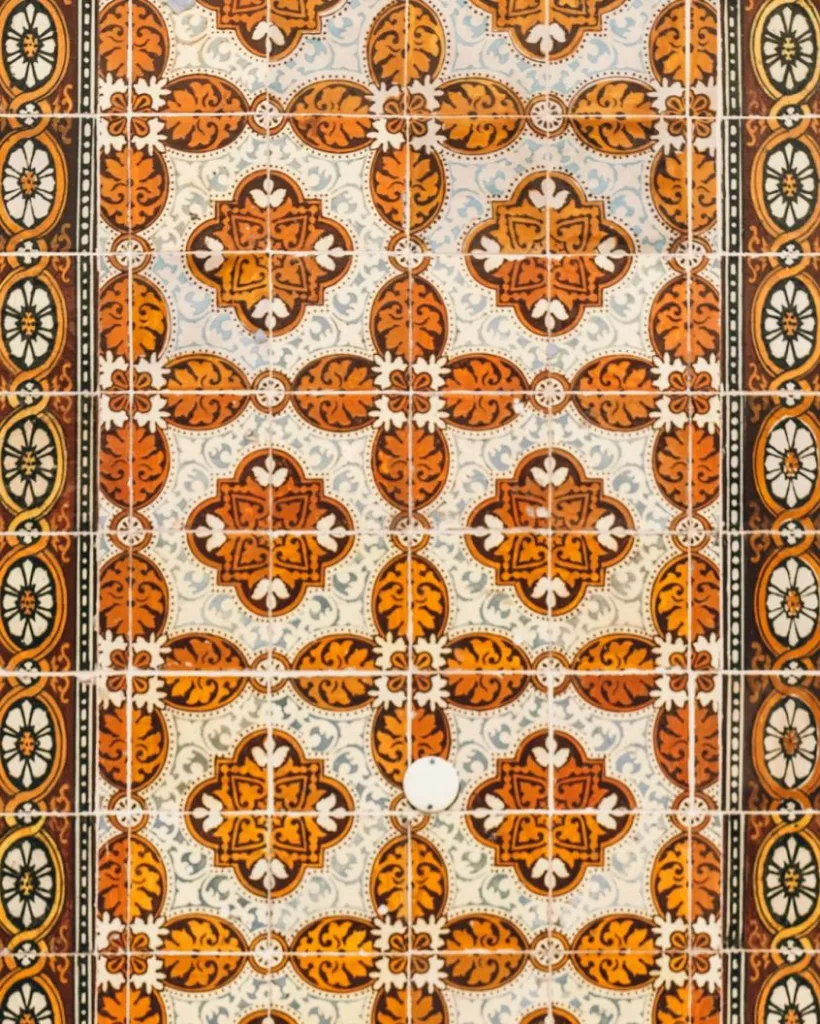 Tiles on a Lisbon facade